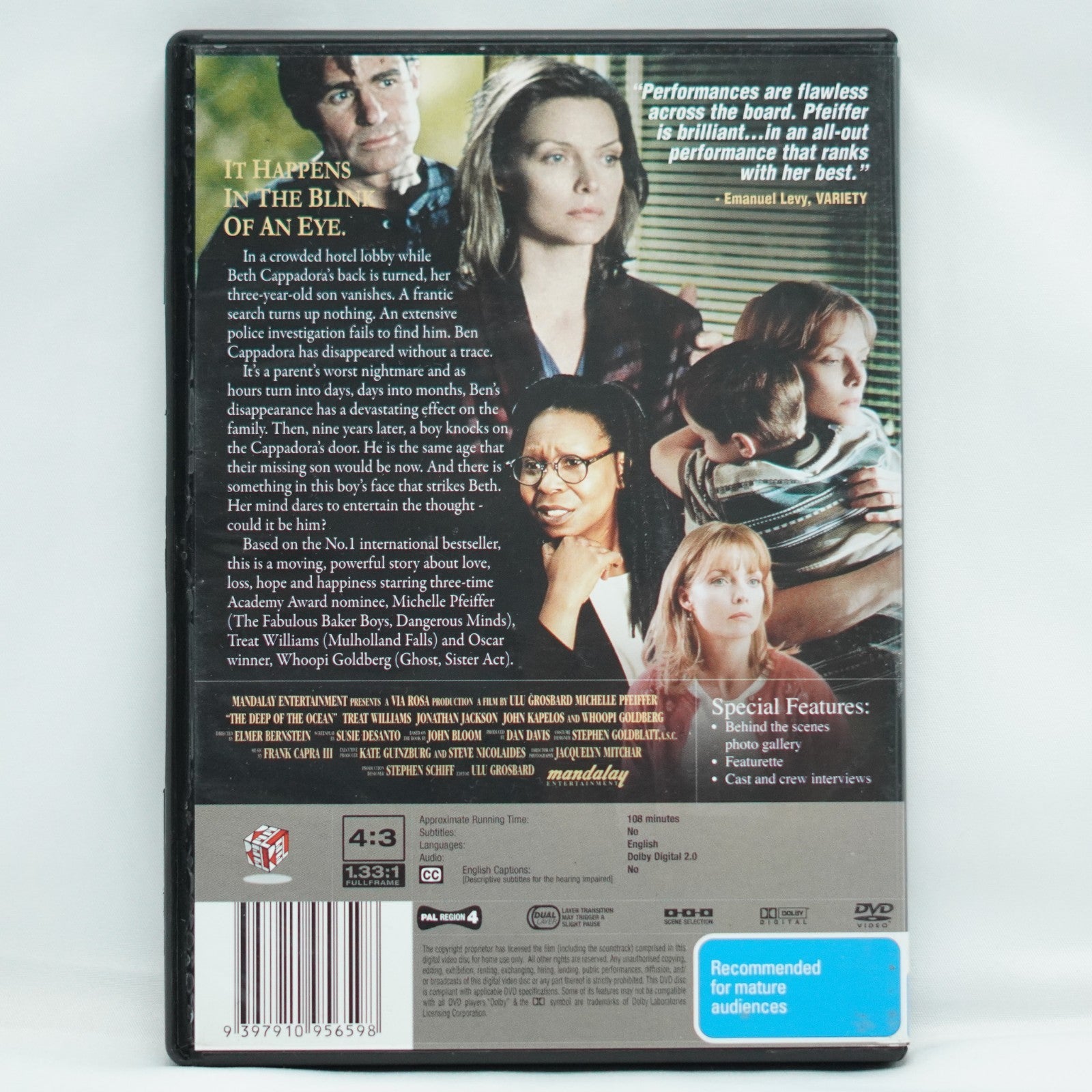 The Deep End of the Ocean (DVD, 1999)