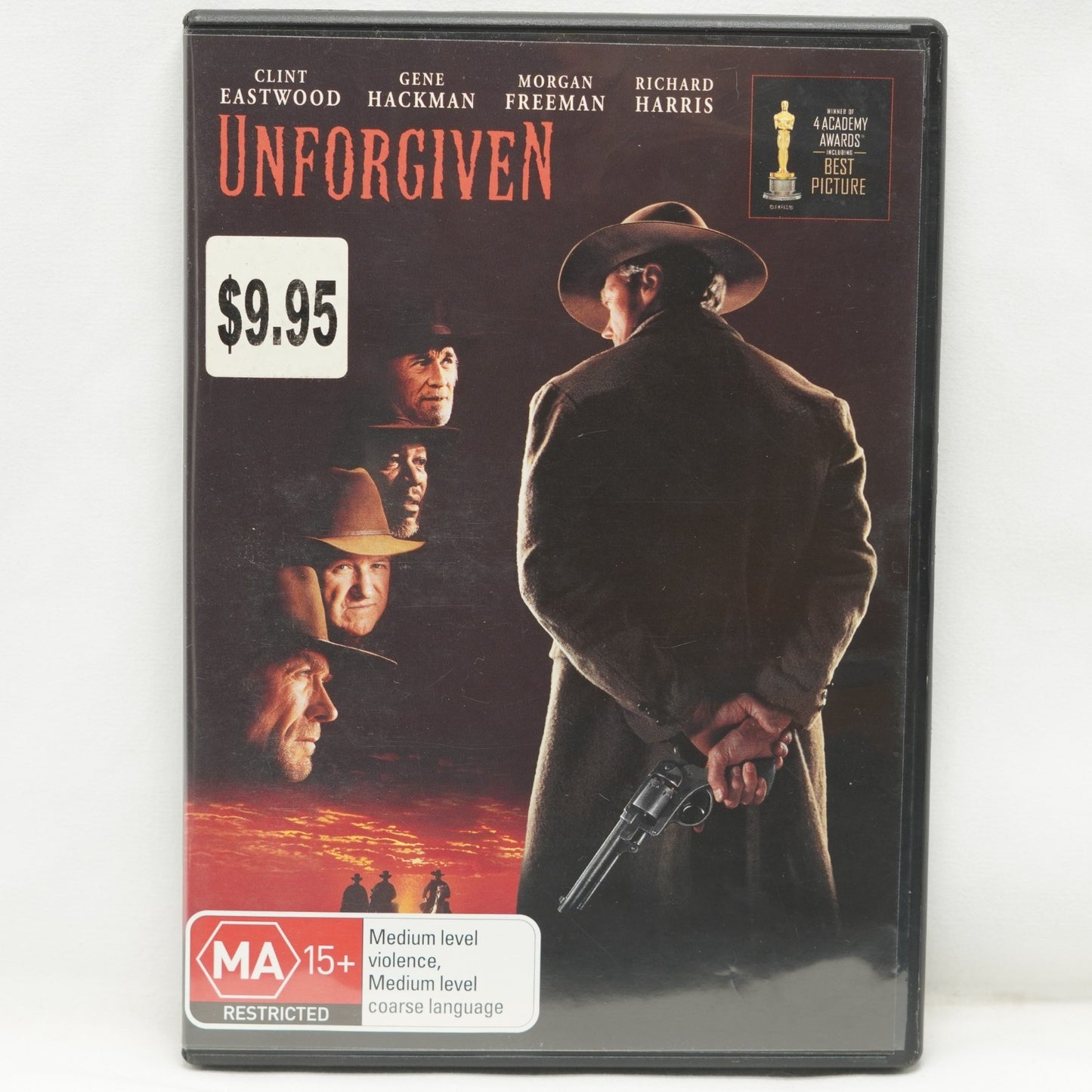 Unforgiven (DVD, 1992) Region 4