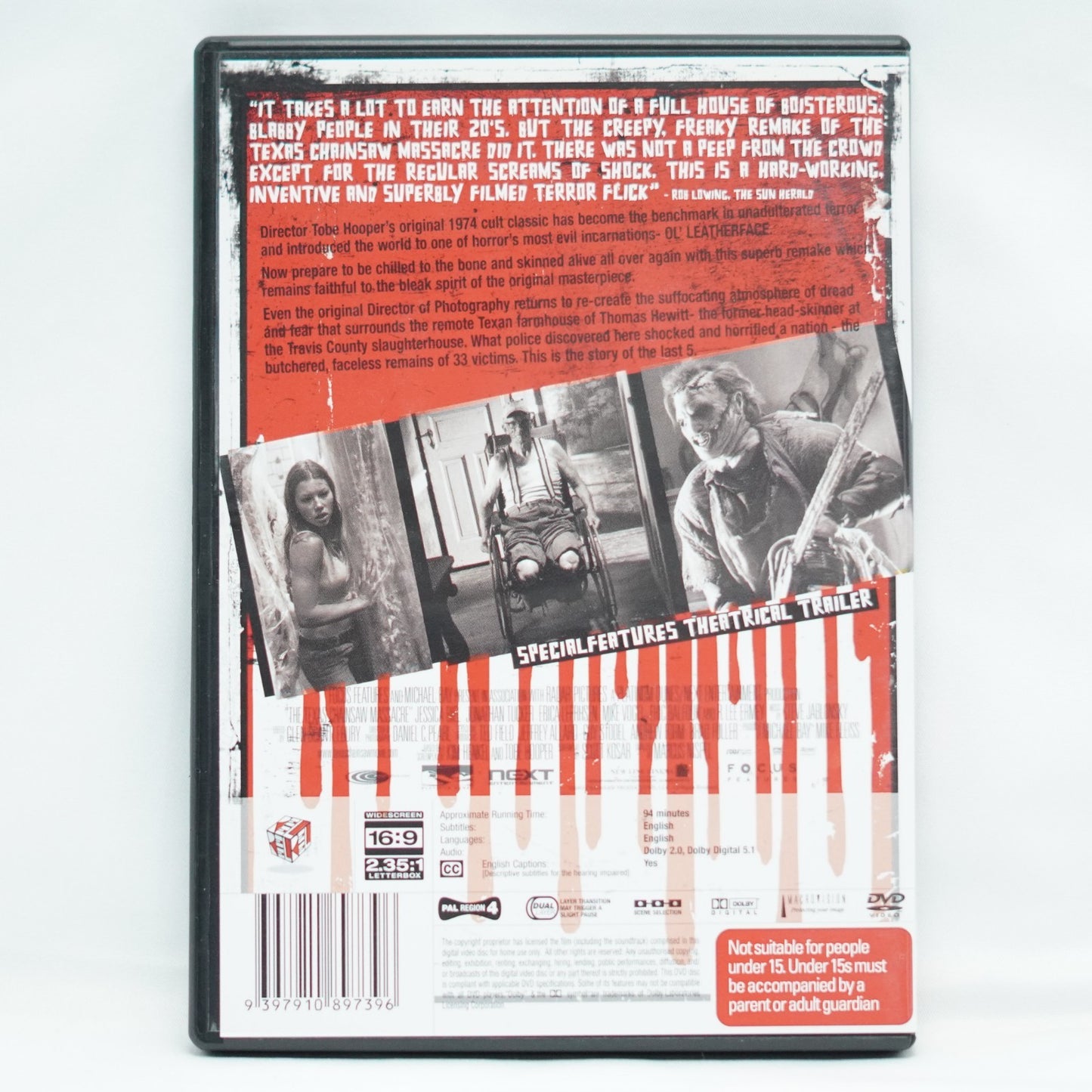 The Texas Chainsaw Massacre DVD