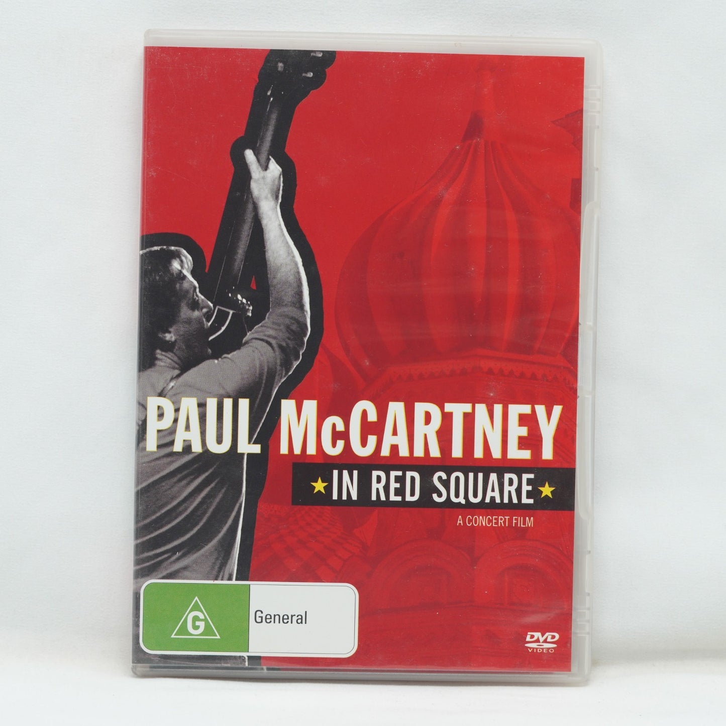 Paul Mccartney ~ In Red Square : A Concert Film DVD. In Slip Case