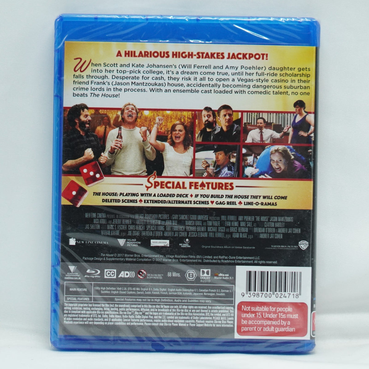 THE HOUSE  Blu Ray