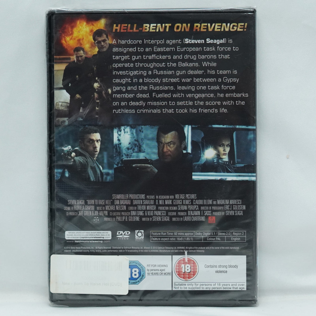 BORN TO RAISE HELL DVD 2010