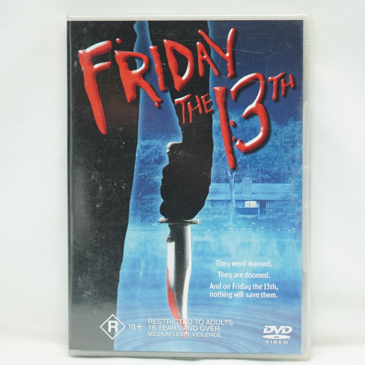 Friday The 13th DVD 1980 PAL Region 4