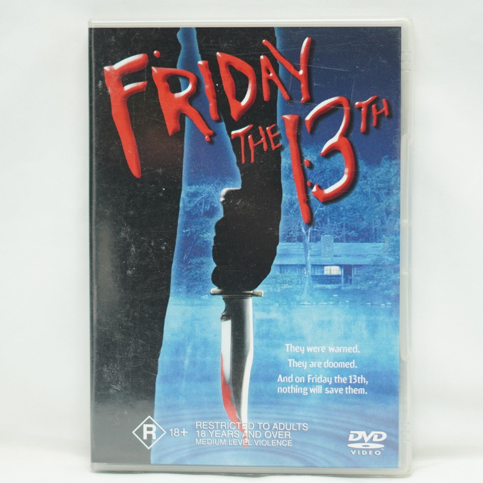Friday The 13th DVD 1980 PAL Region 4