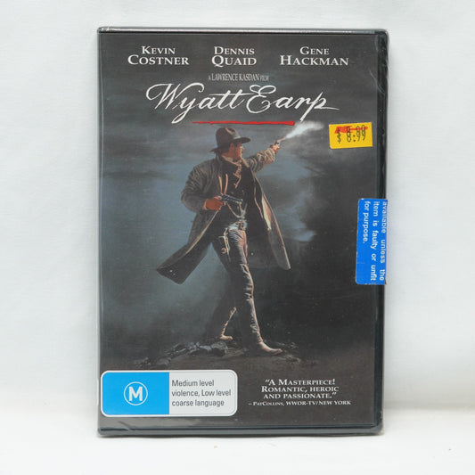Wyatt Earp (DVD) Region 4 Brand New & Sealed