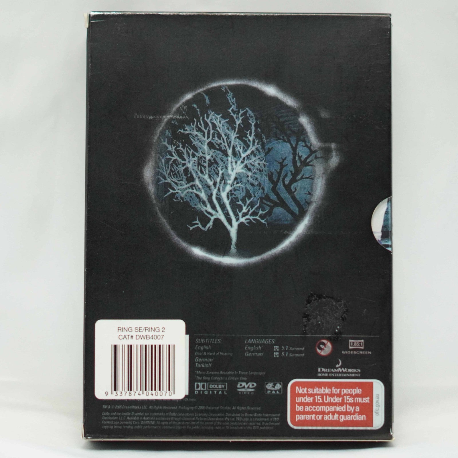The Ring Collectors Edition The Ring Two Sealed DVD 2002 Regions 2,4