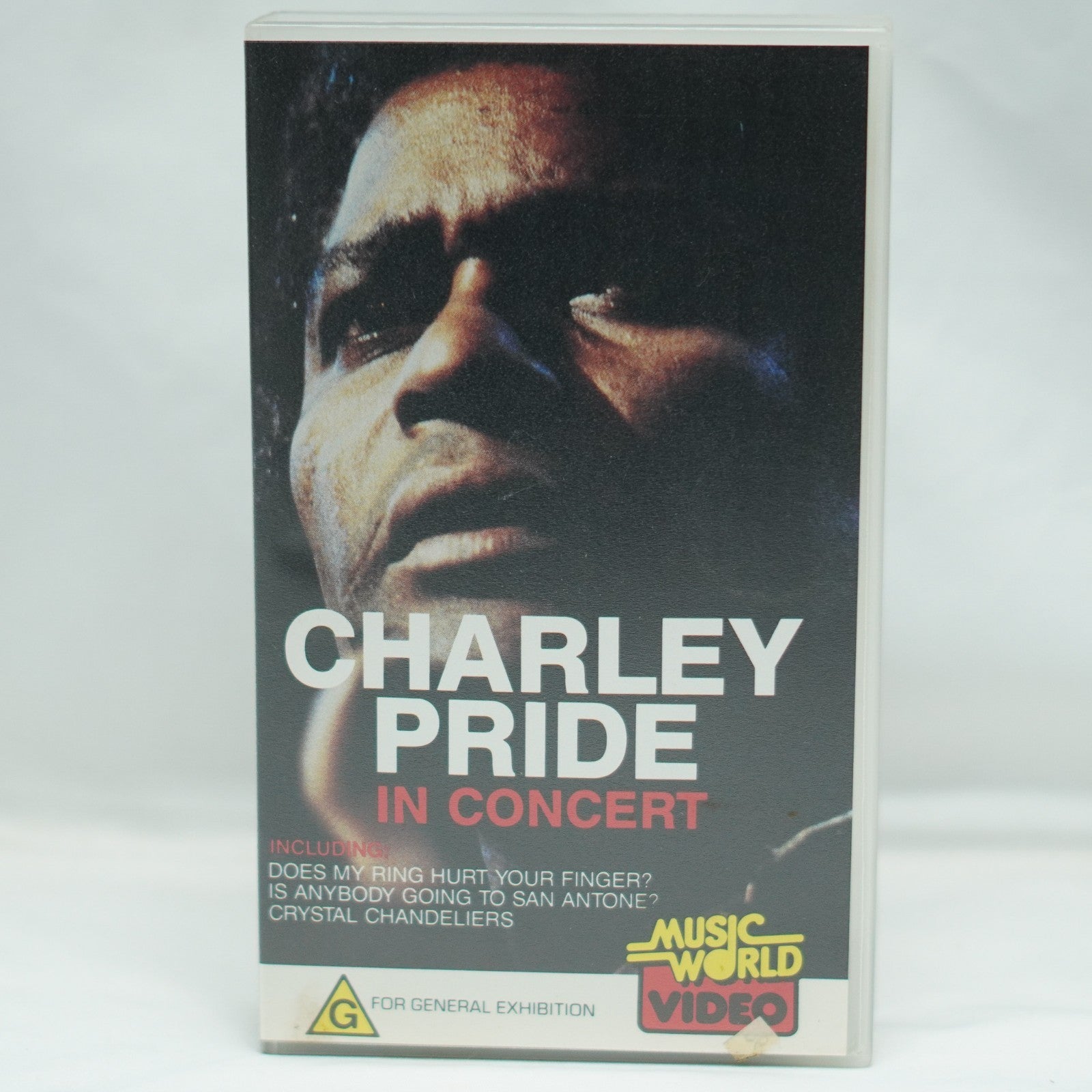 Charley Pride In Concert, Music World Video. VHS