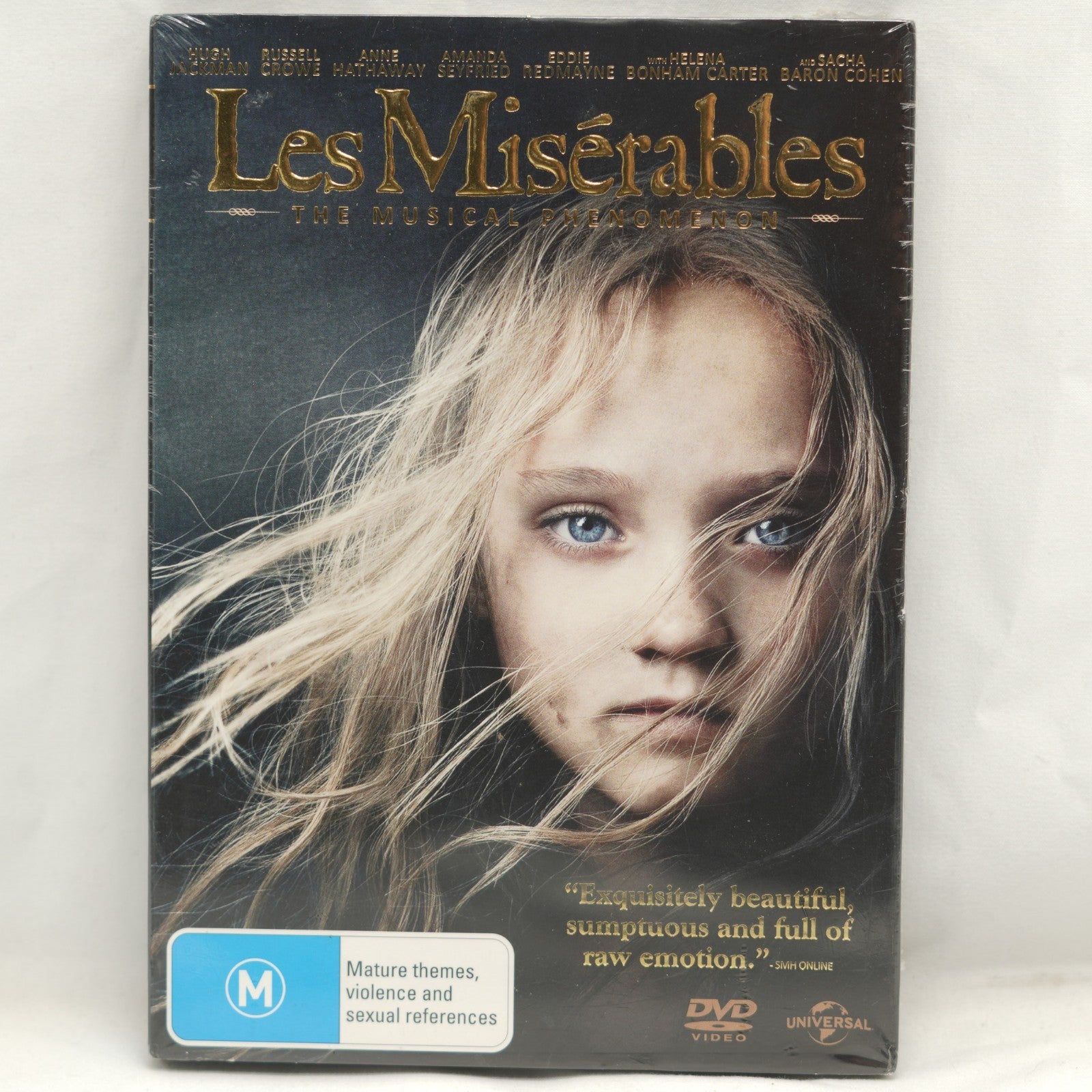 Les Miserables (DVD, 2012) Brand New Sealed