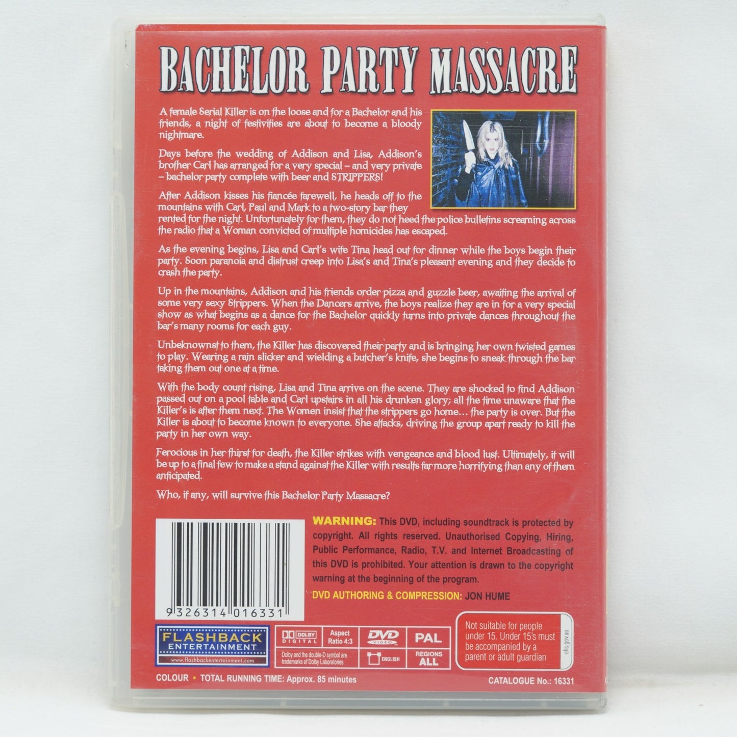 Bachelor Party Massacre (DVD, 2006)