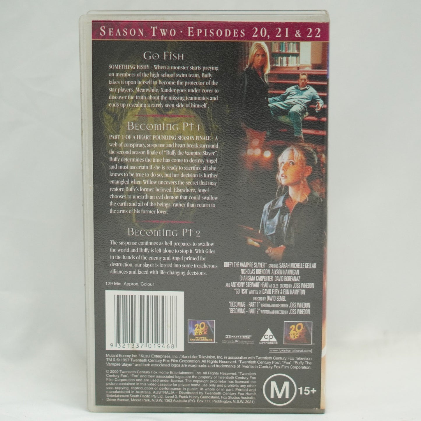 Buffy The Vampire Slayer, Innocence, Special Feature Length Episode - VHS Tape