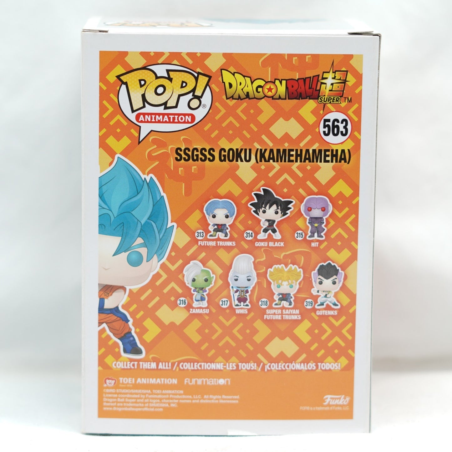 SSGSS Goku Kamehameha SE 563 DBS Funko Pop Vinyl New