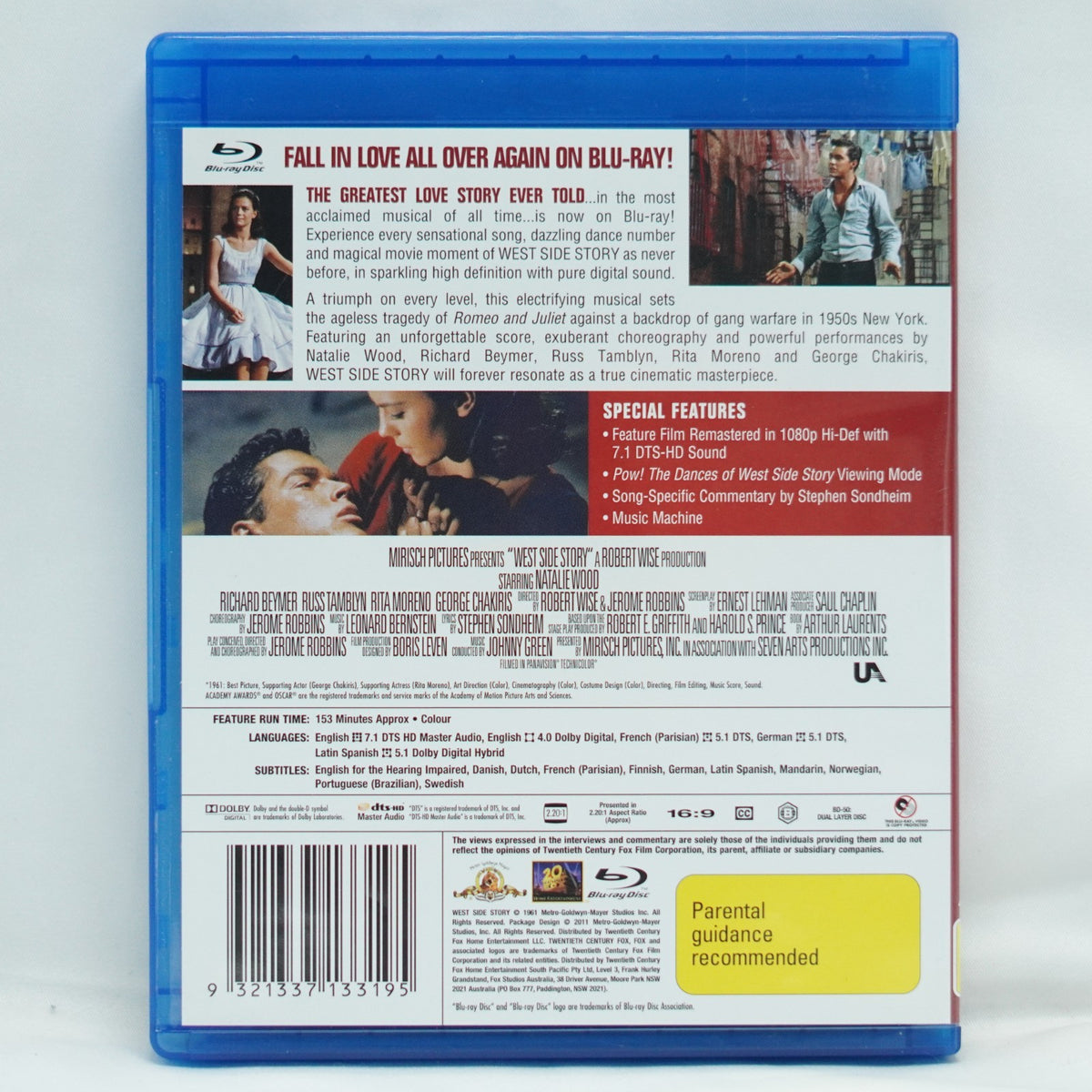 West Side Story (Blu-ray, 1961)