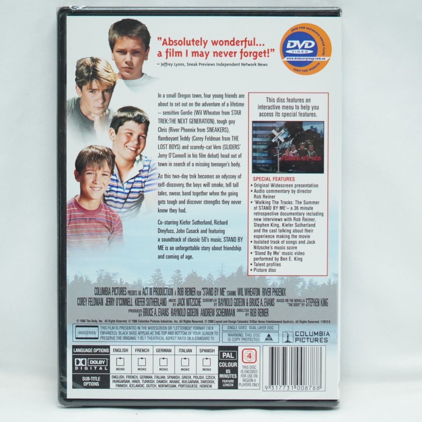 Stand by Me (DVD, 1986)