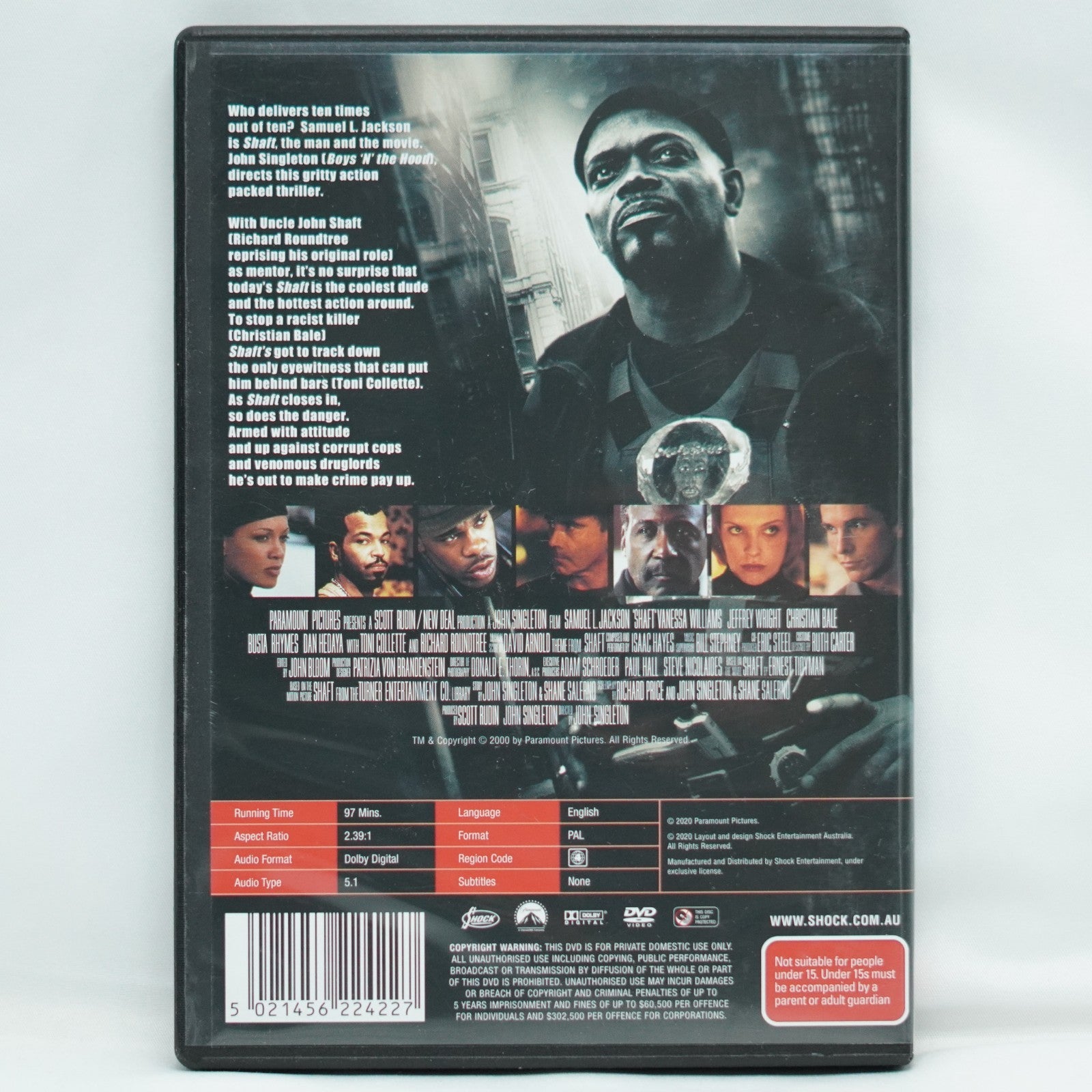 Shaft  DVD 2000