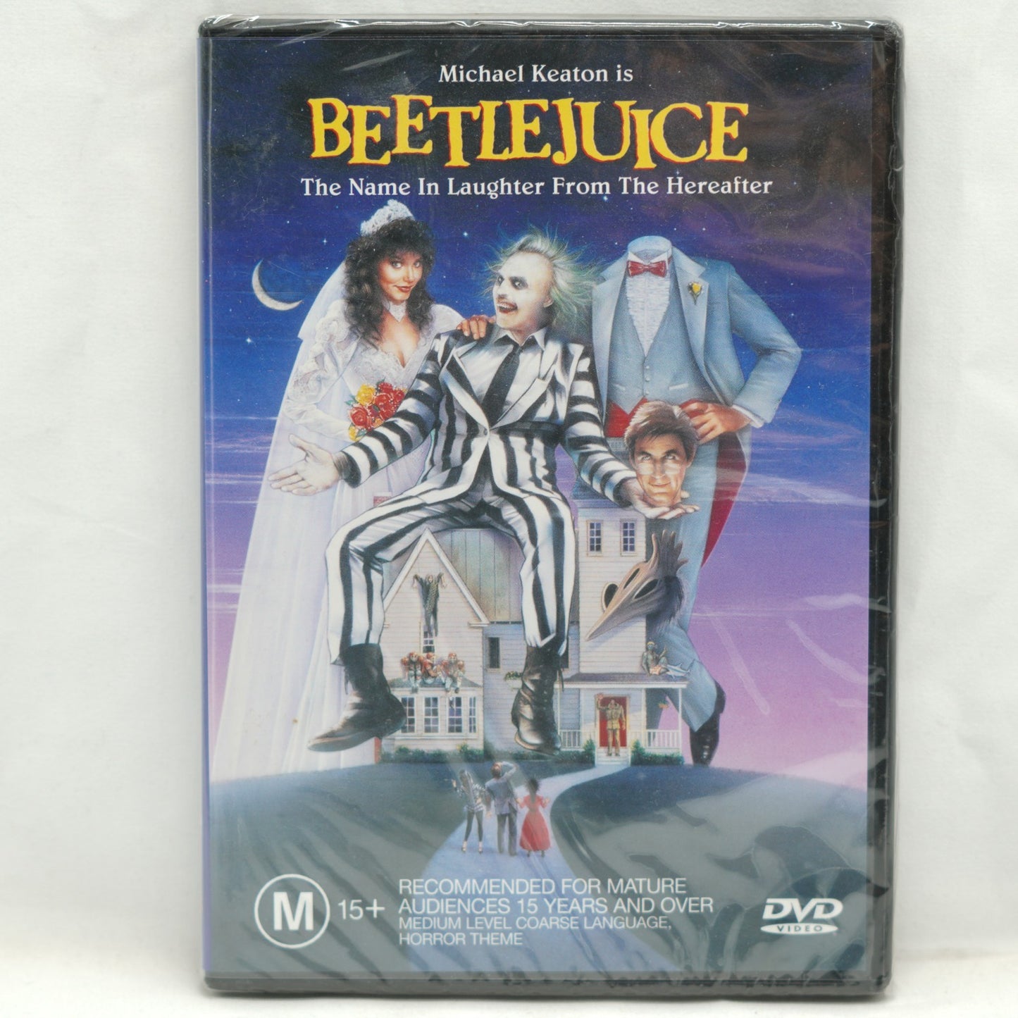 BEETLEJUICE DVD, NEW & SEALED