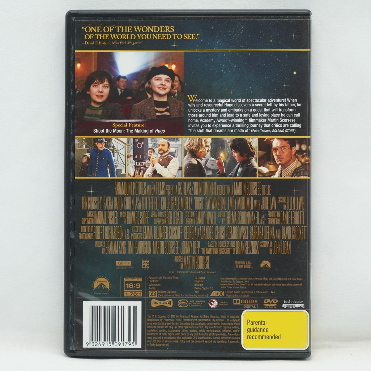 Hugo - DVD - Region 4