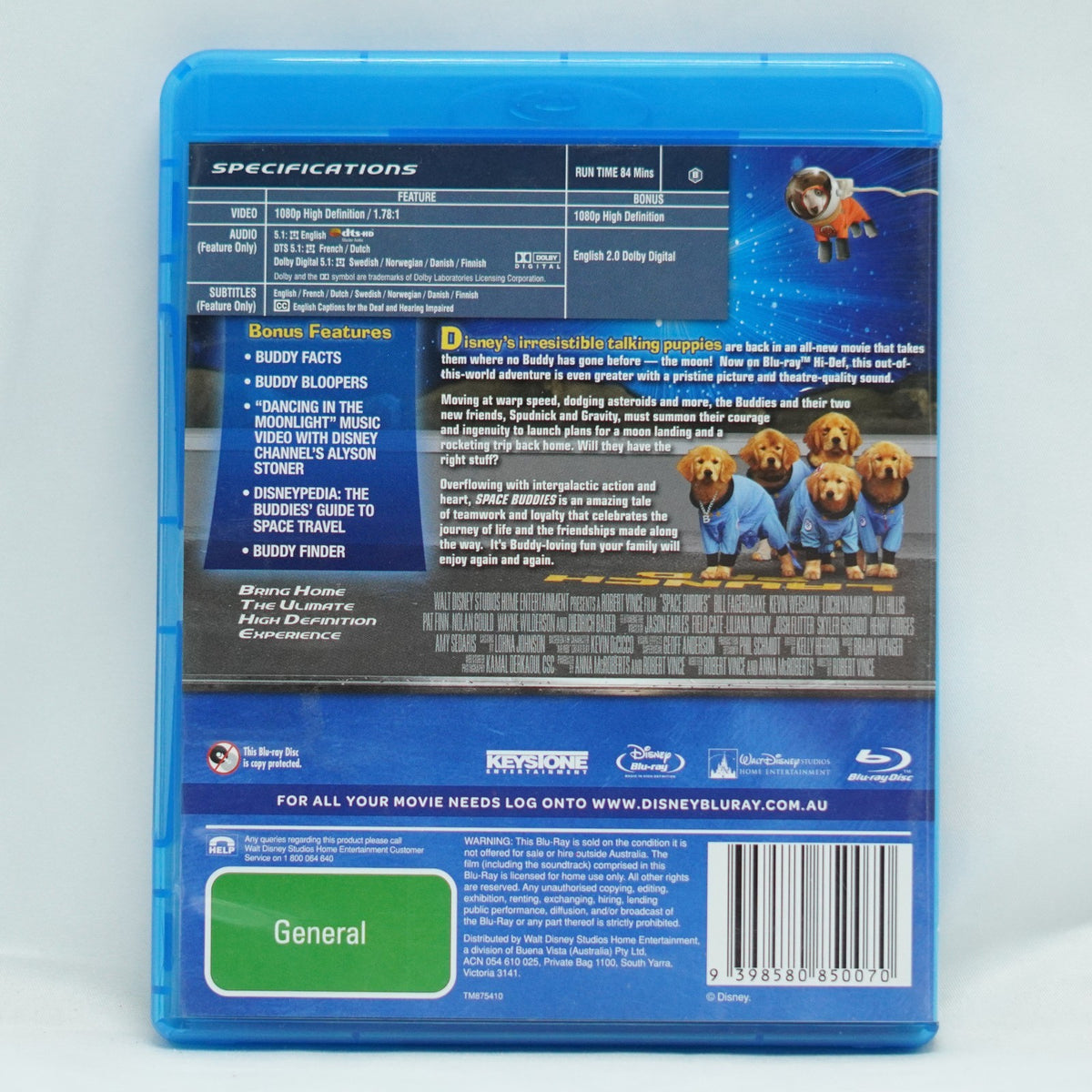 Space Buddies (Blu-ray, 2009)
