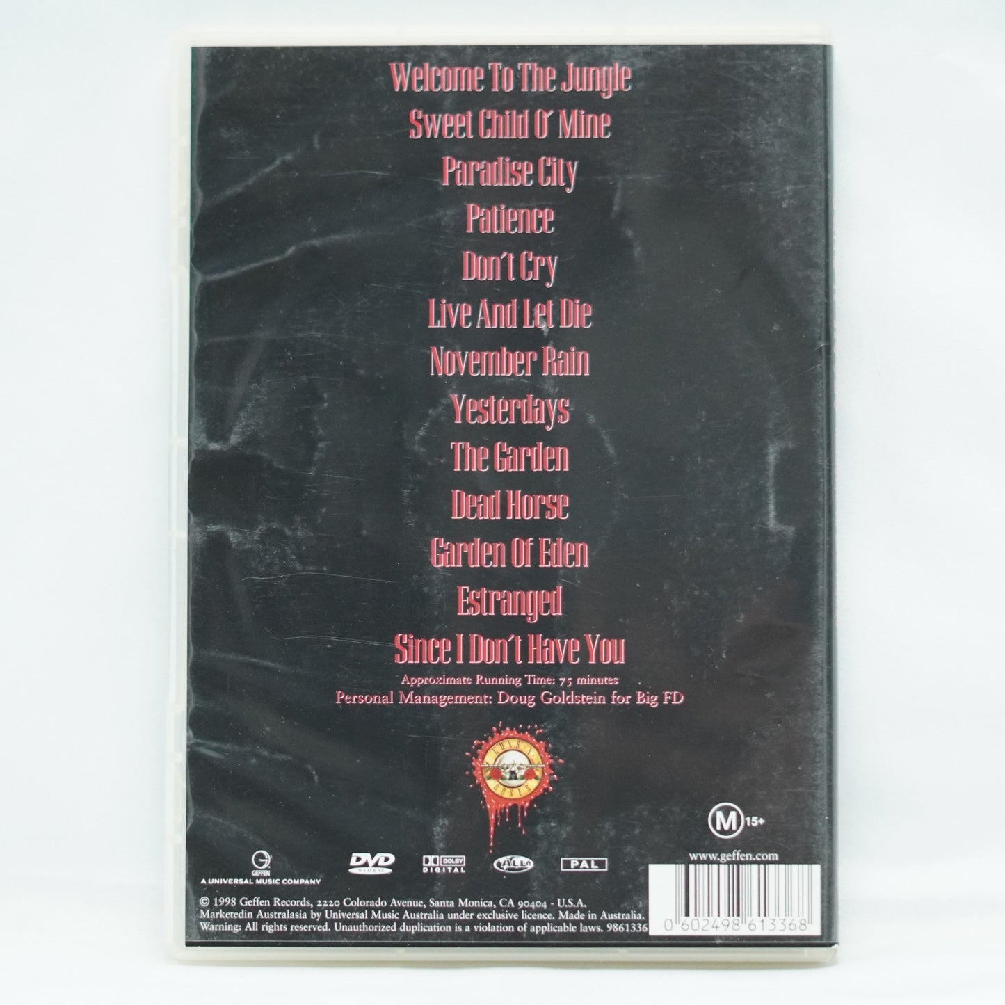 Welcome to the Videos by Guns N' Roses (Dvd, 2003)