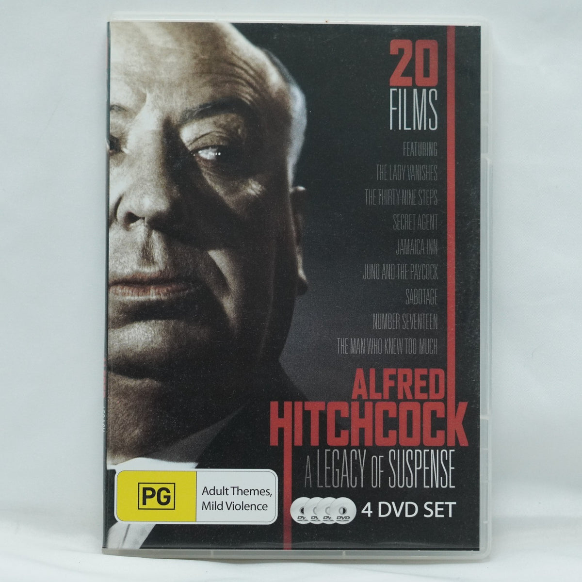 Alfred Hitchcock- A Legacy of Suspense (Box Set, DVD, 2012)