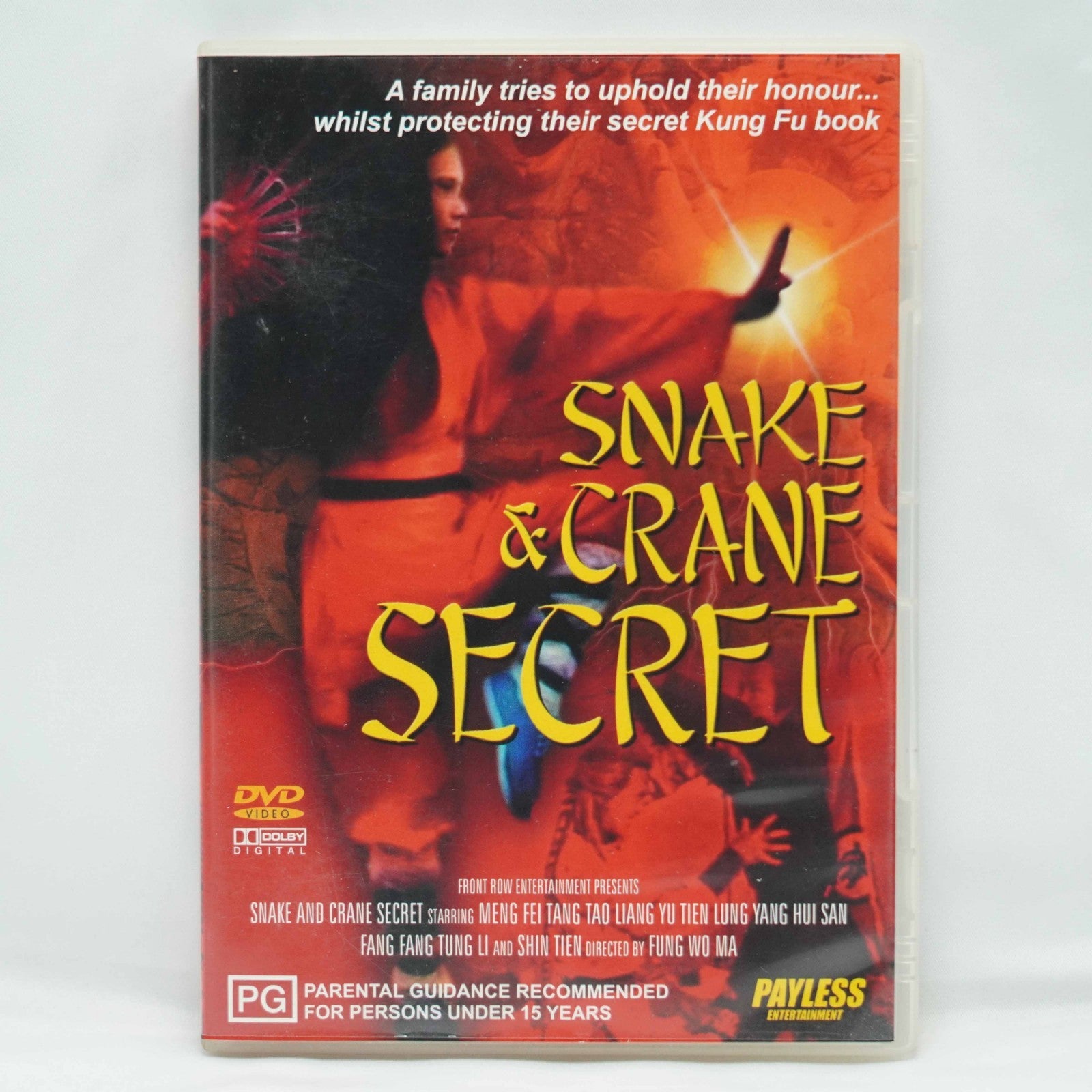 Snake & Crane Secret 1976 DVD