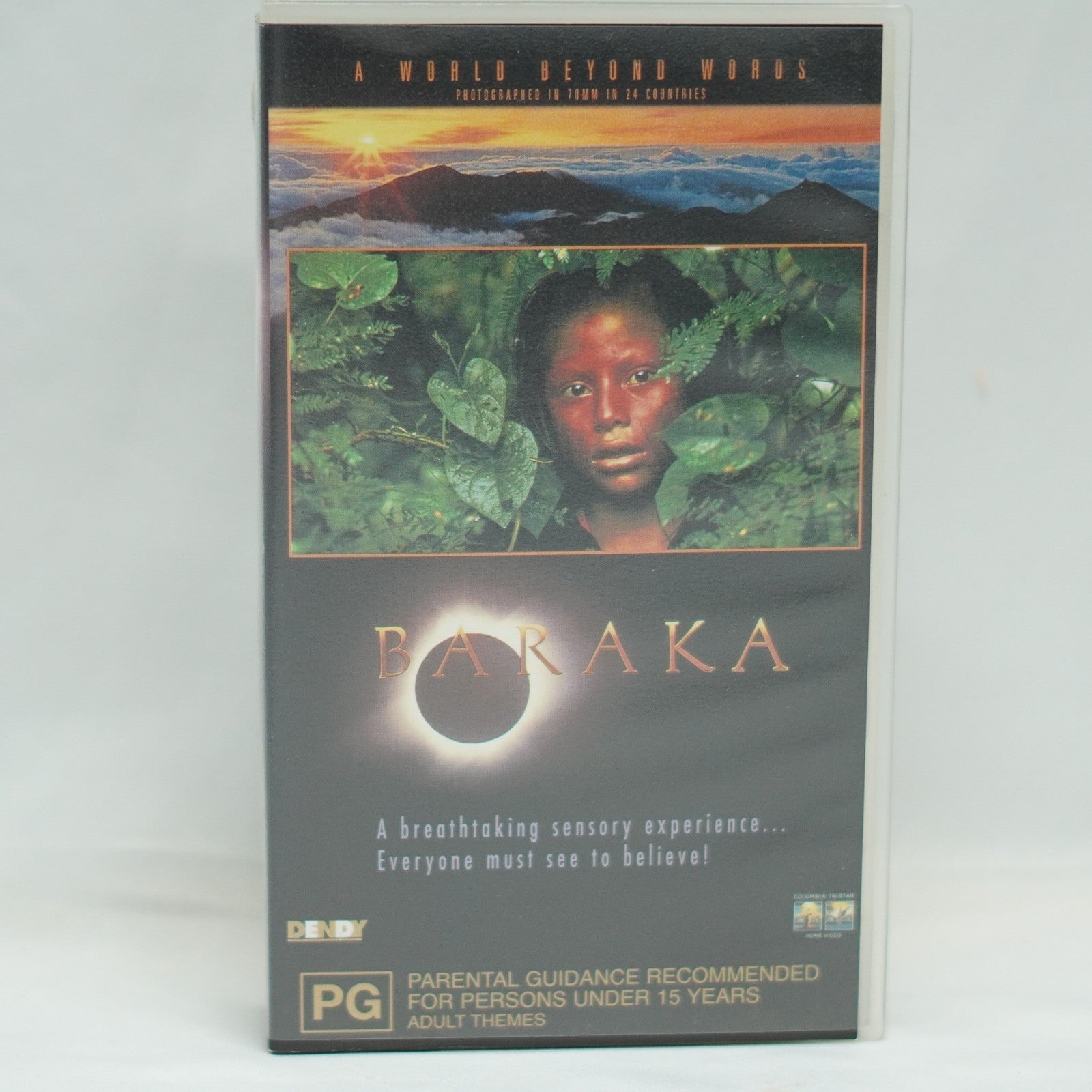 Baraka Deluxe Widescreen VHS Video Tape Documentary