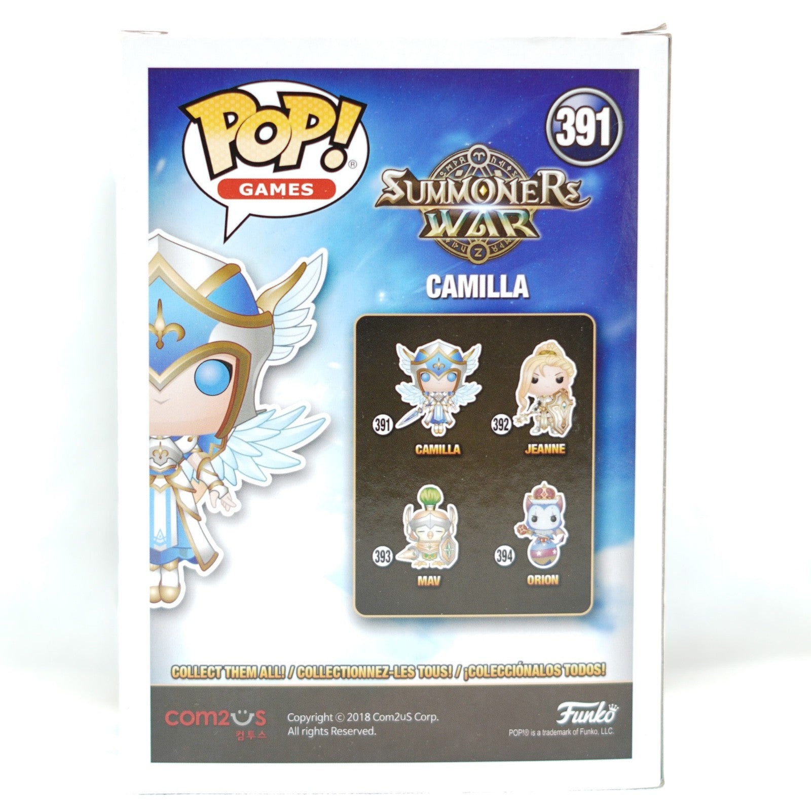 Camilla (Glow In The Dark) - 391 Summoners War (Funko POP!) Vinyl Figure