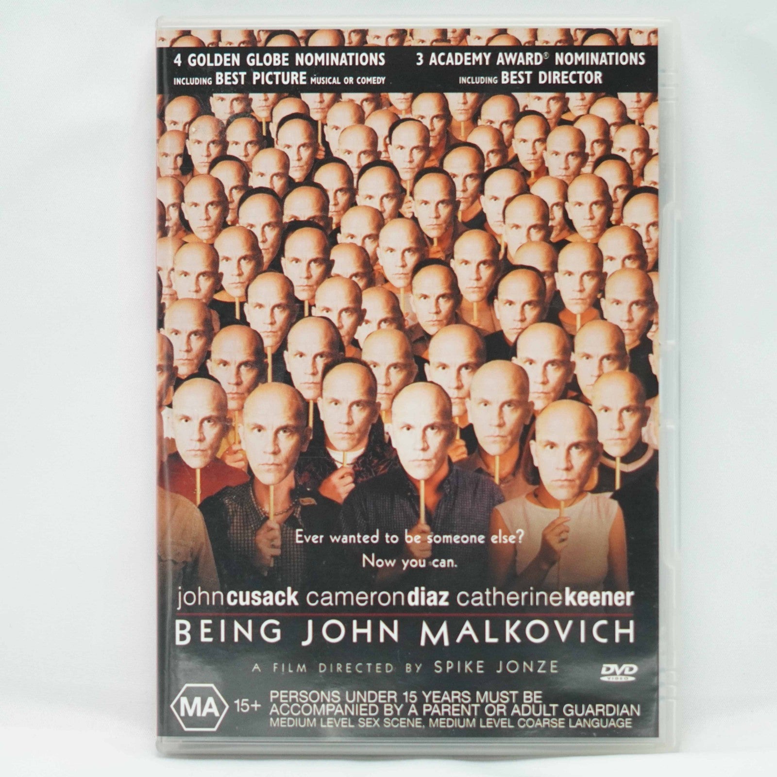 Being John Malkovich (DVD, 1999) VGC - Region 4