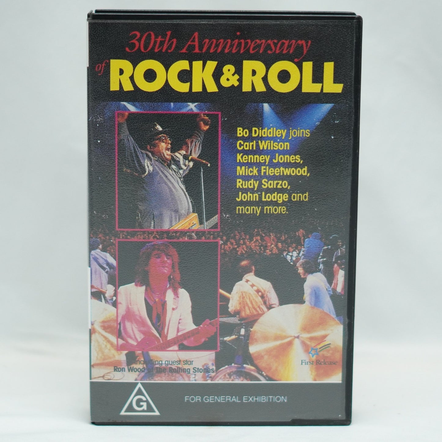 30th Anniversary Of ROCK & ROLL VHS TAPE 1991