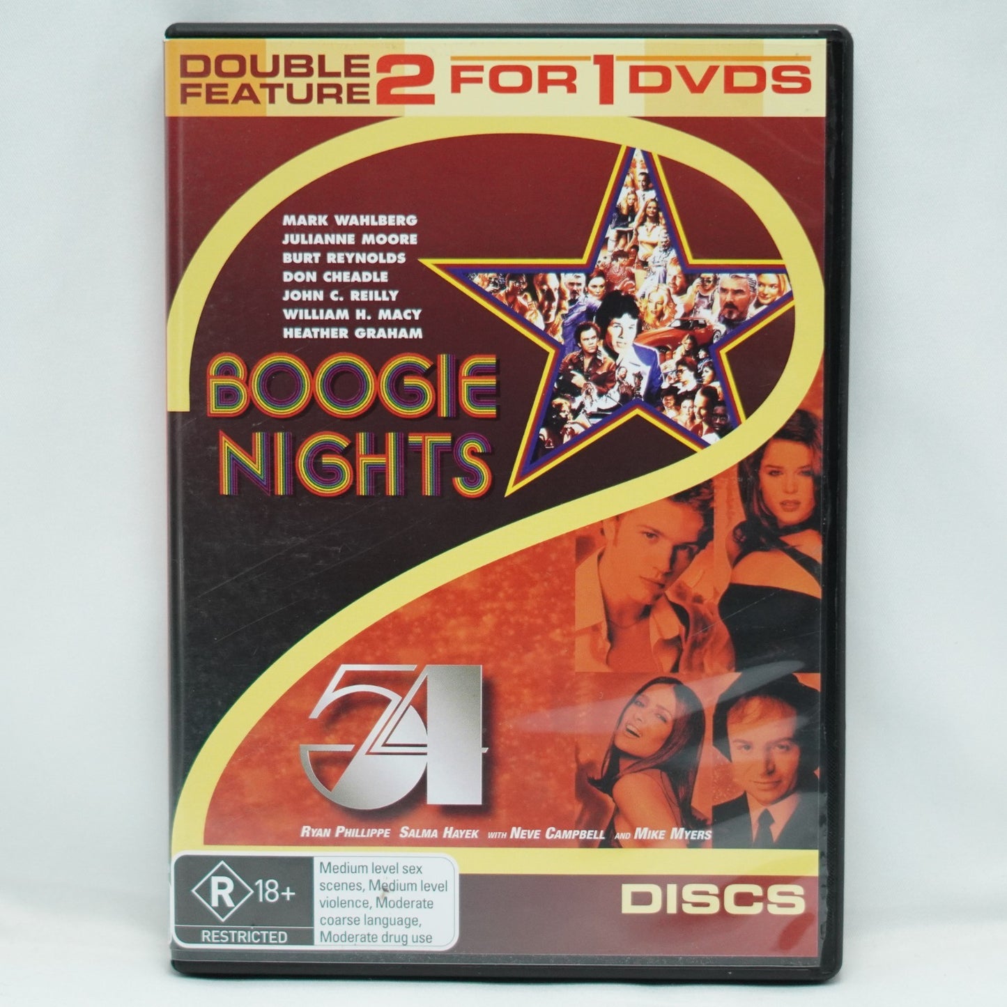 Boogie Nights + 54 2 MOVIE SET DVD