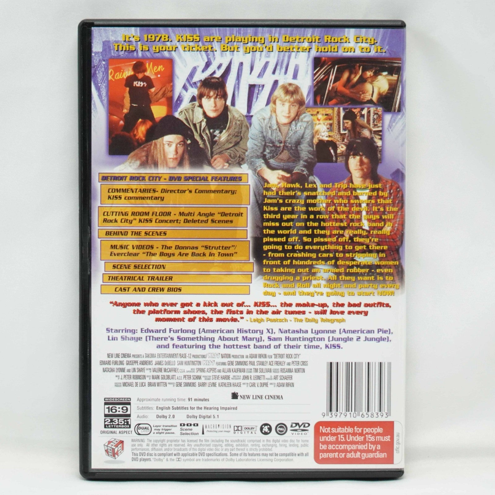 Detroit Rock City (1999) DVD | KISS