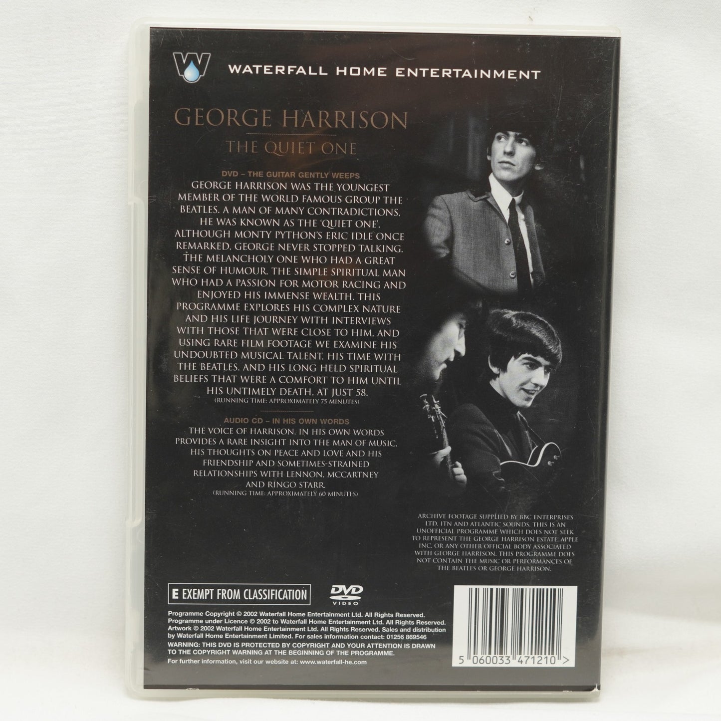 George Harrison- The Quiet One DVD Region 4