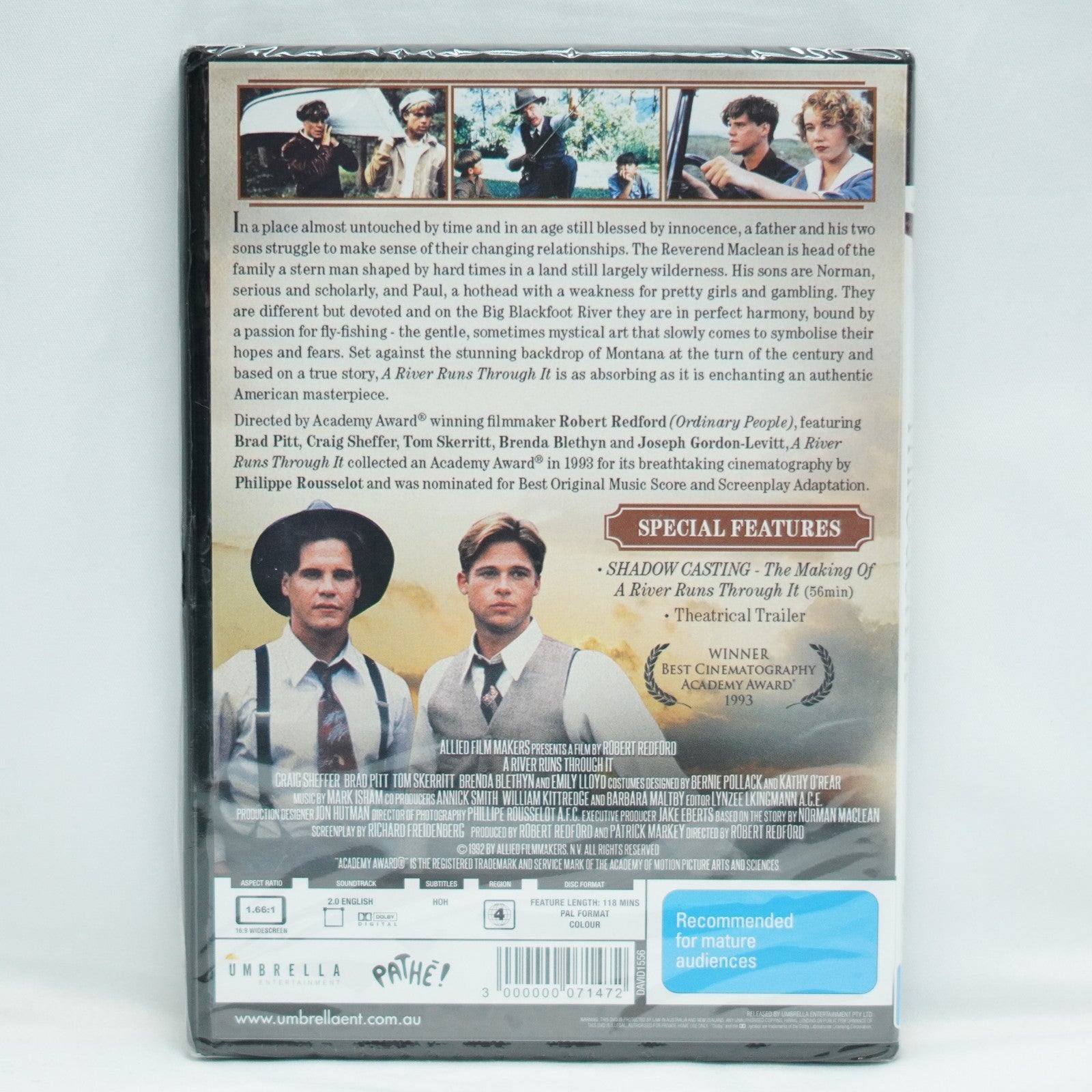 A River Runs Through It (1992)  DVD (Region 4)