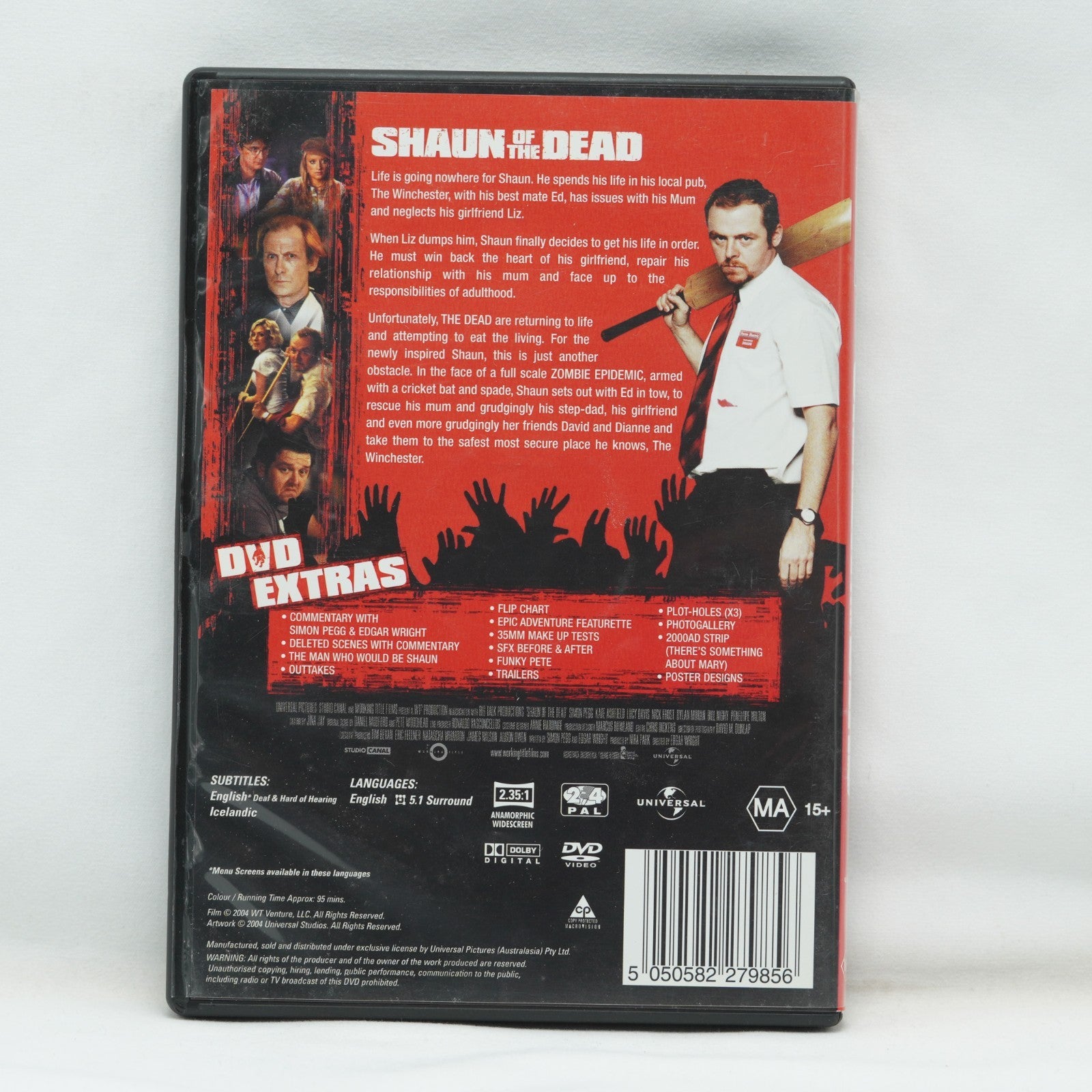 Shaun of the Dead (DVD, 2004)