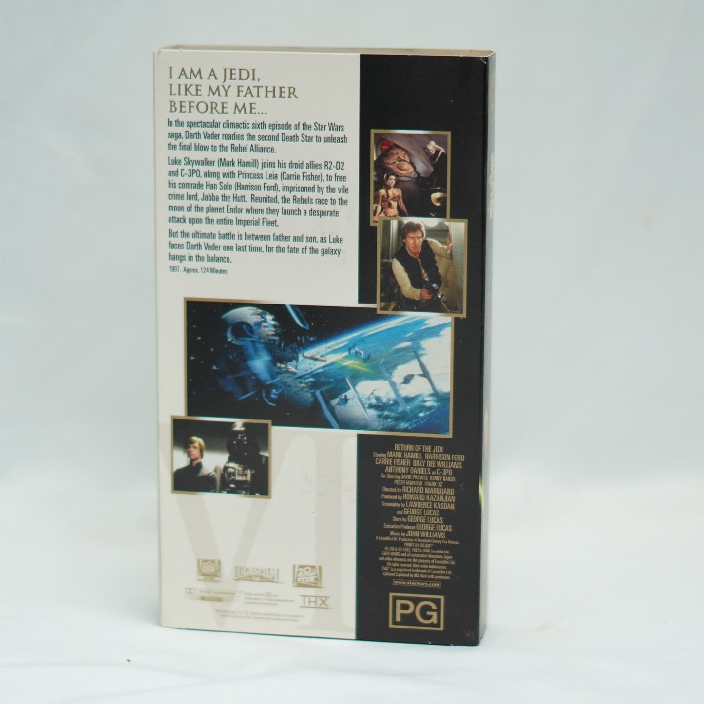 Star Wars Trilogy VHS Video Tape Box Set Digitally Mastered