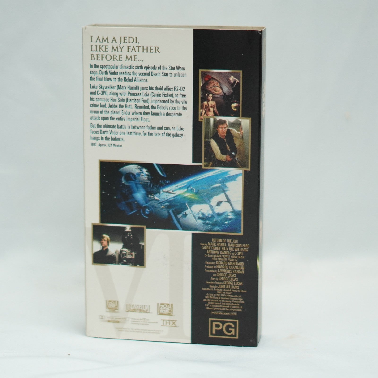 Star Wars Trilogy VHS Video Tape Box Set Digitally Mastered