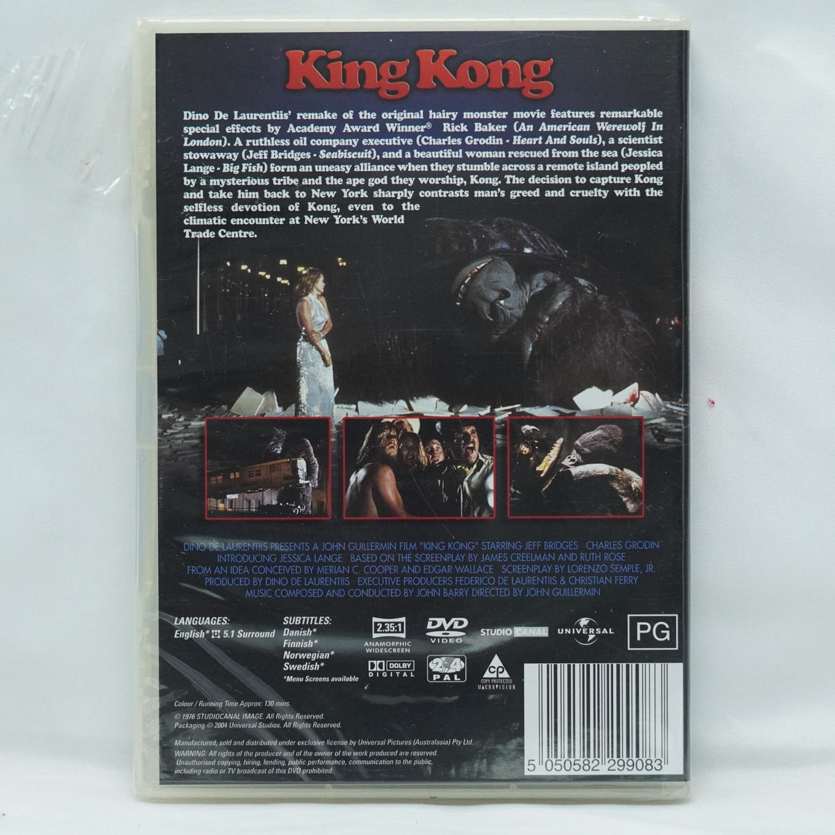 King Kong (DVD, 1976)