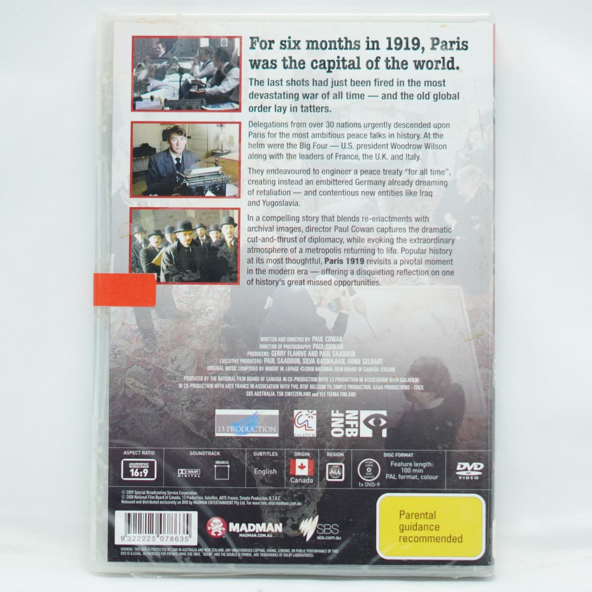 Paris 1919 DVD