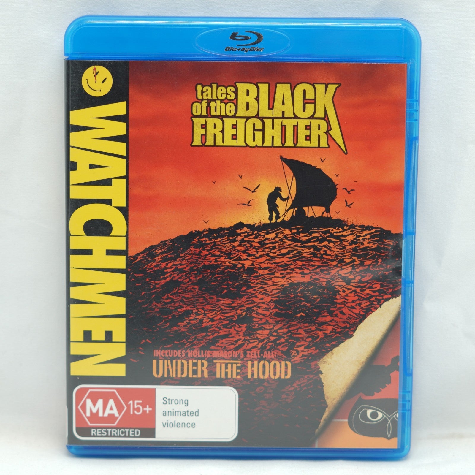 Watchmen: Tales Of The Black Freighter / Under The Hood (Blu-ray, 2009) Region B