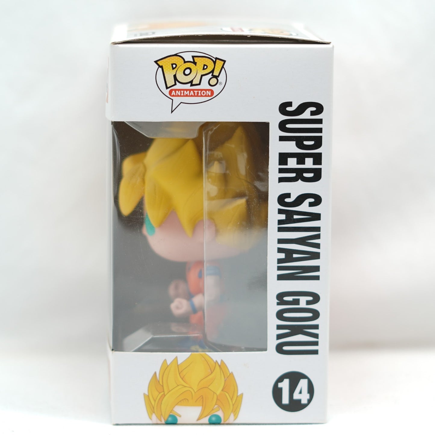 Super Saiyan Goku 14 DBZ Funko Pop Vinyl New in Creased Box + Protector