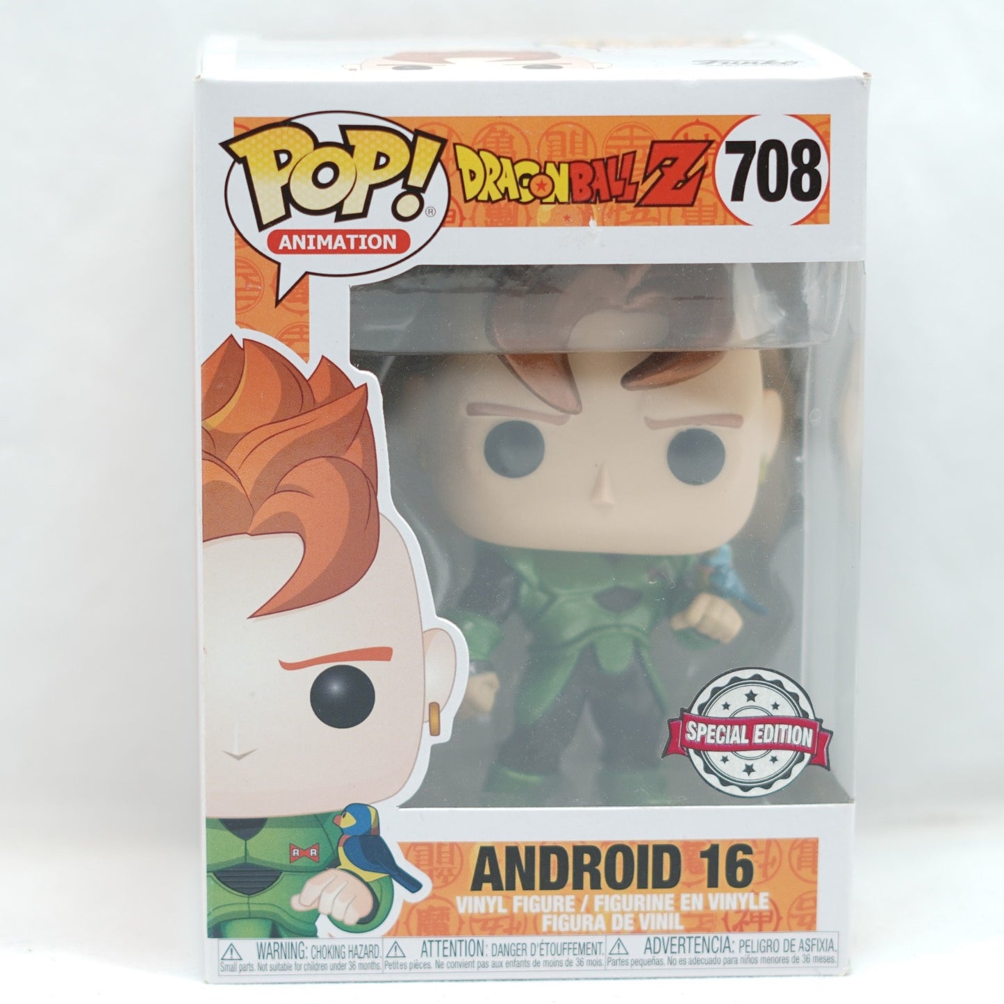 Funko Pop - Android 16 -DragonBall Z 708 Metallic