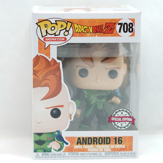 Funko Pop - Android 16 -DragonBall Z 708 Metallic