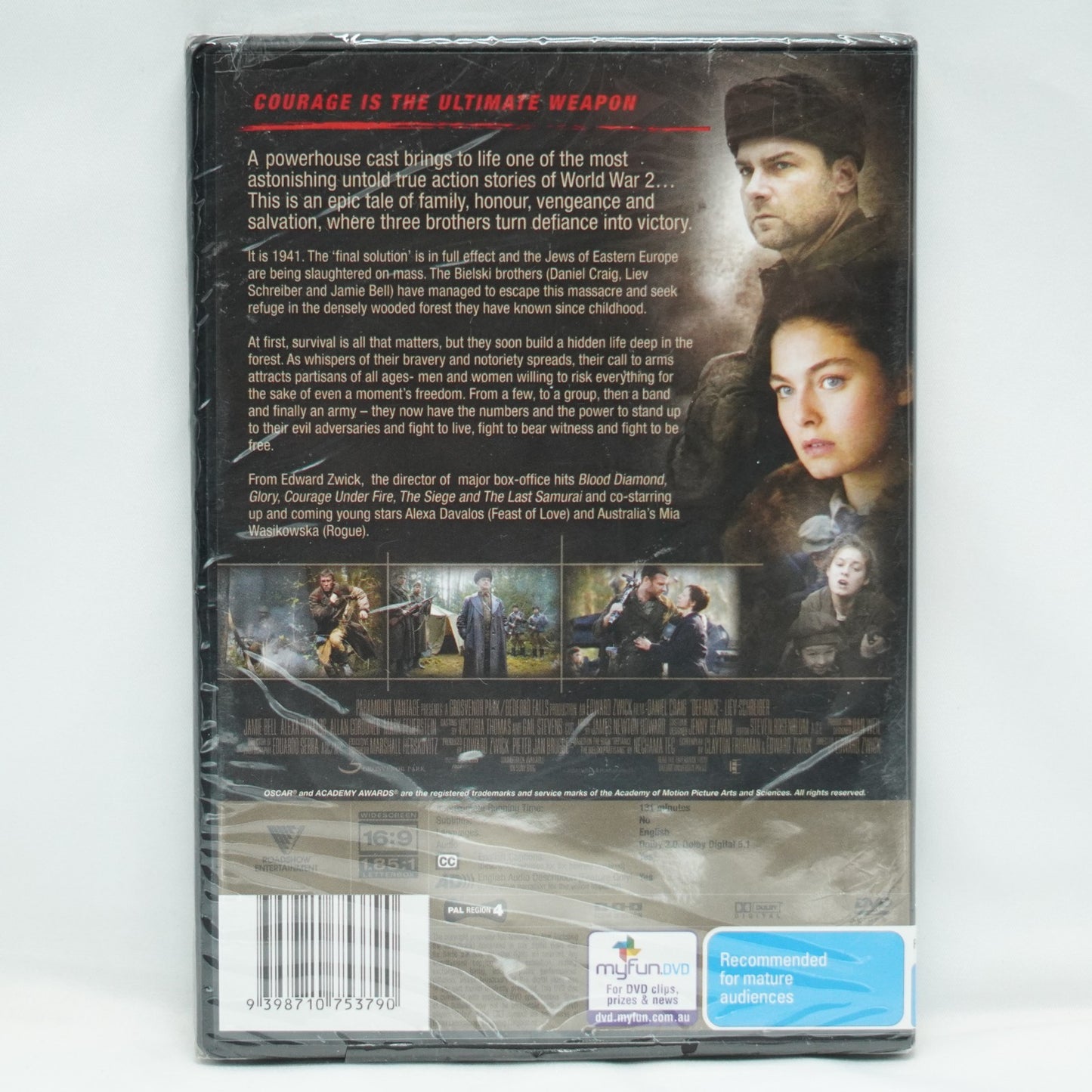 Defiance (DVD, 2008) NEW
