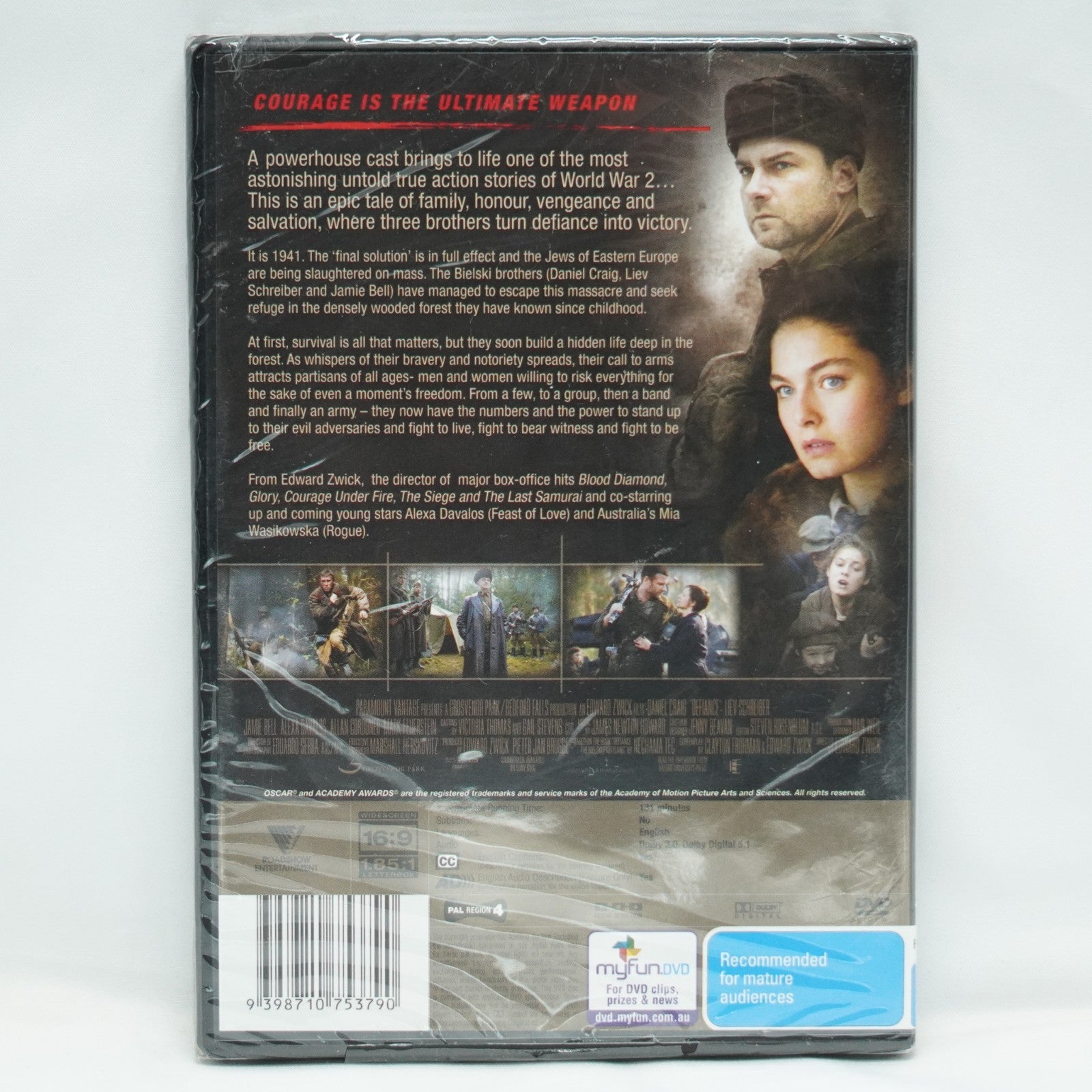 Defiance (DVD, 2008) NEW