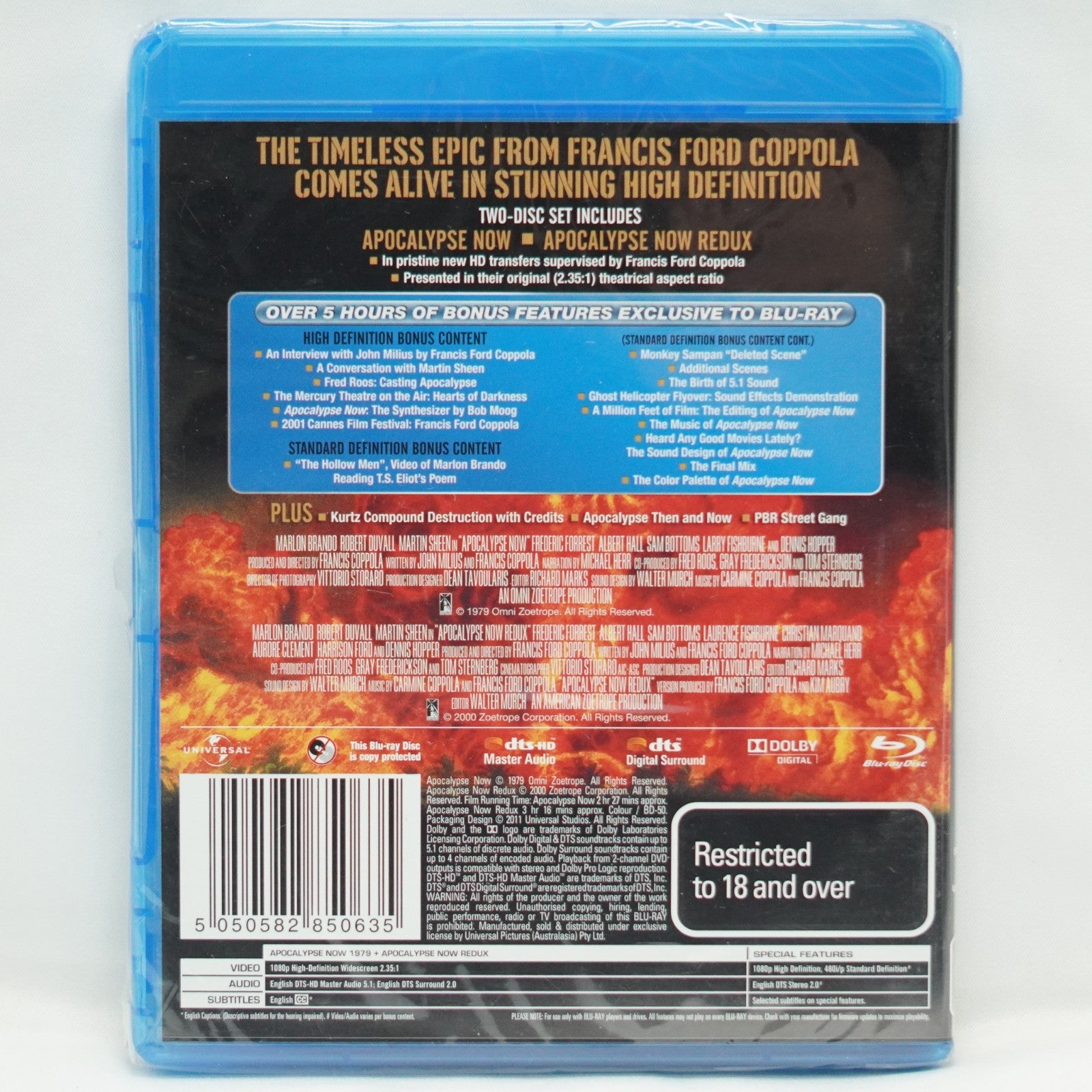 APOCALYPSE NOW - Special Edition  (1979) - 2 x BLURAY
