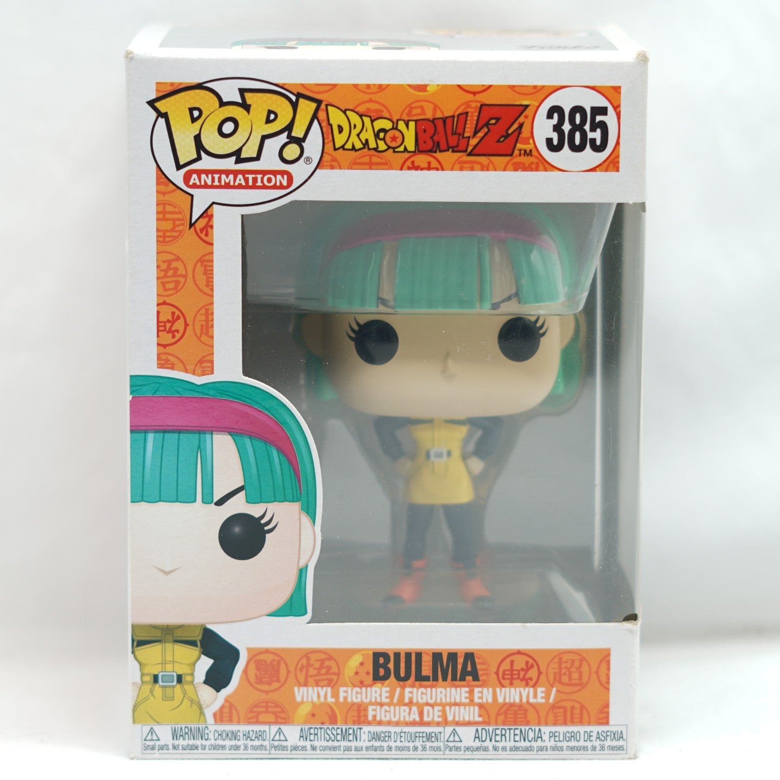 Funko - POP DRAGONBALL Z / BULMA -  #385 Vinyl NEW