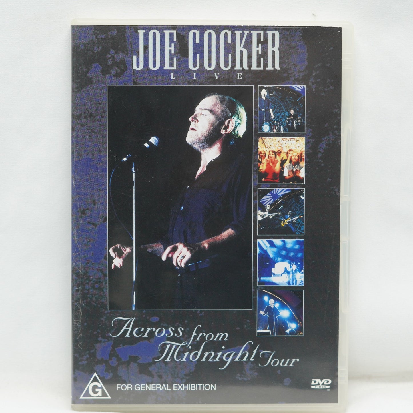 Joe Cocker - Across from Midnight Tour Live (DVD) ALL Regions