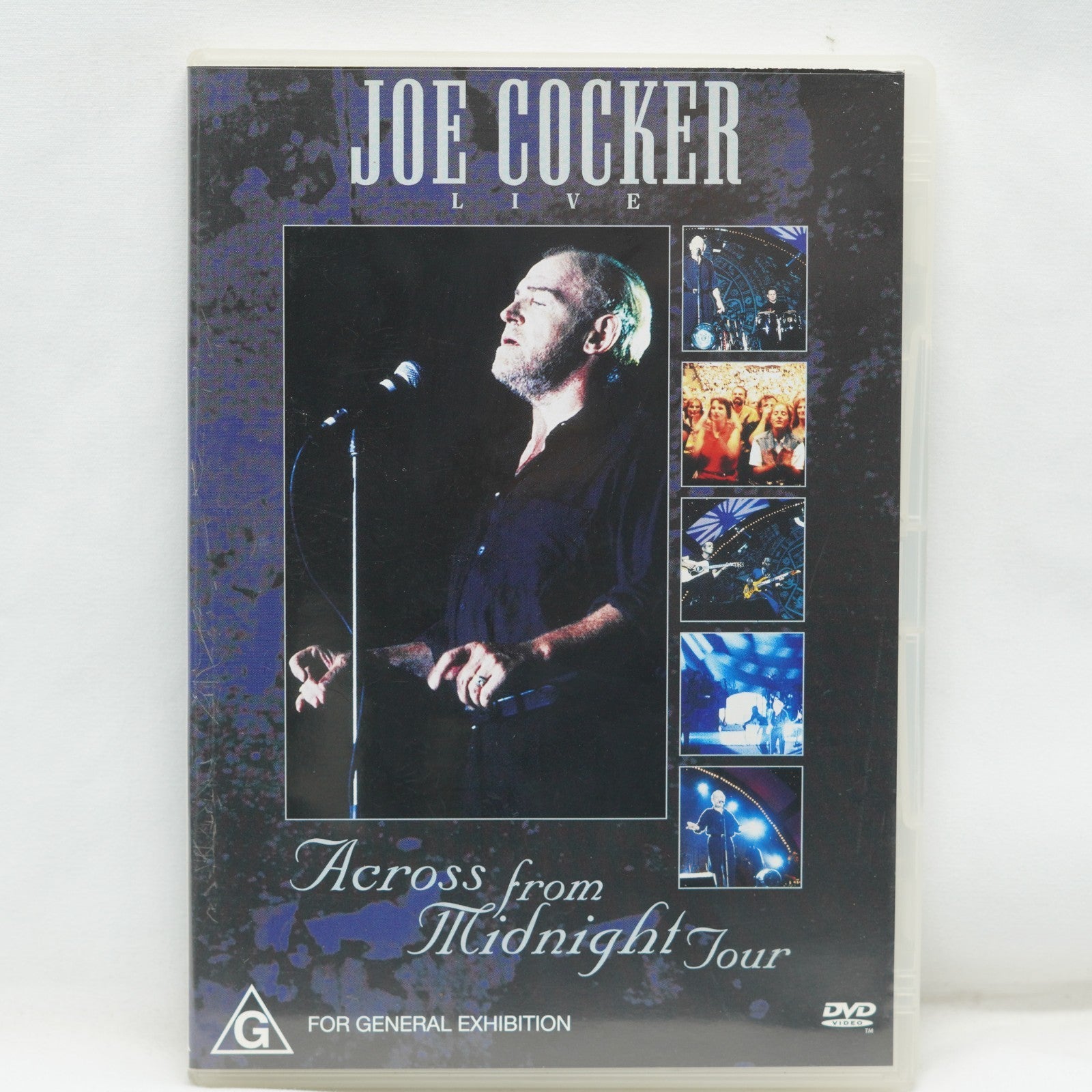Joe Cocker - Across from Midnight Tour Live (DVD) ALL Regions