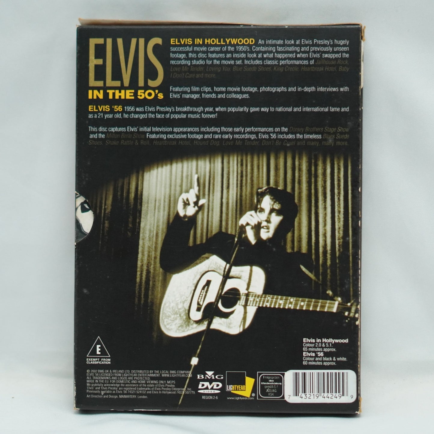 Elvis In The 50's - DVD - Region 4 - Elvis In Hollywood - Elvis '56 - Presley