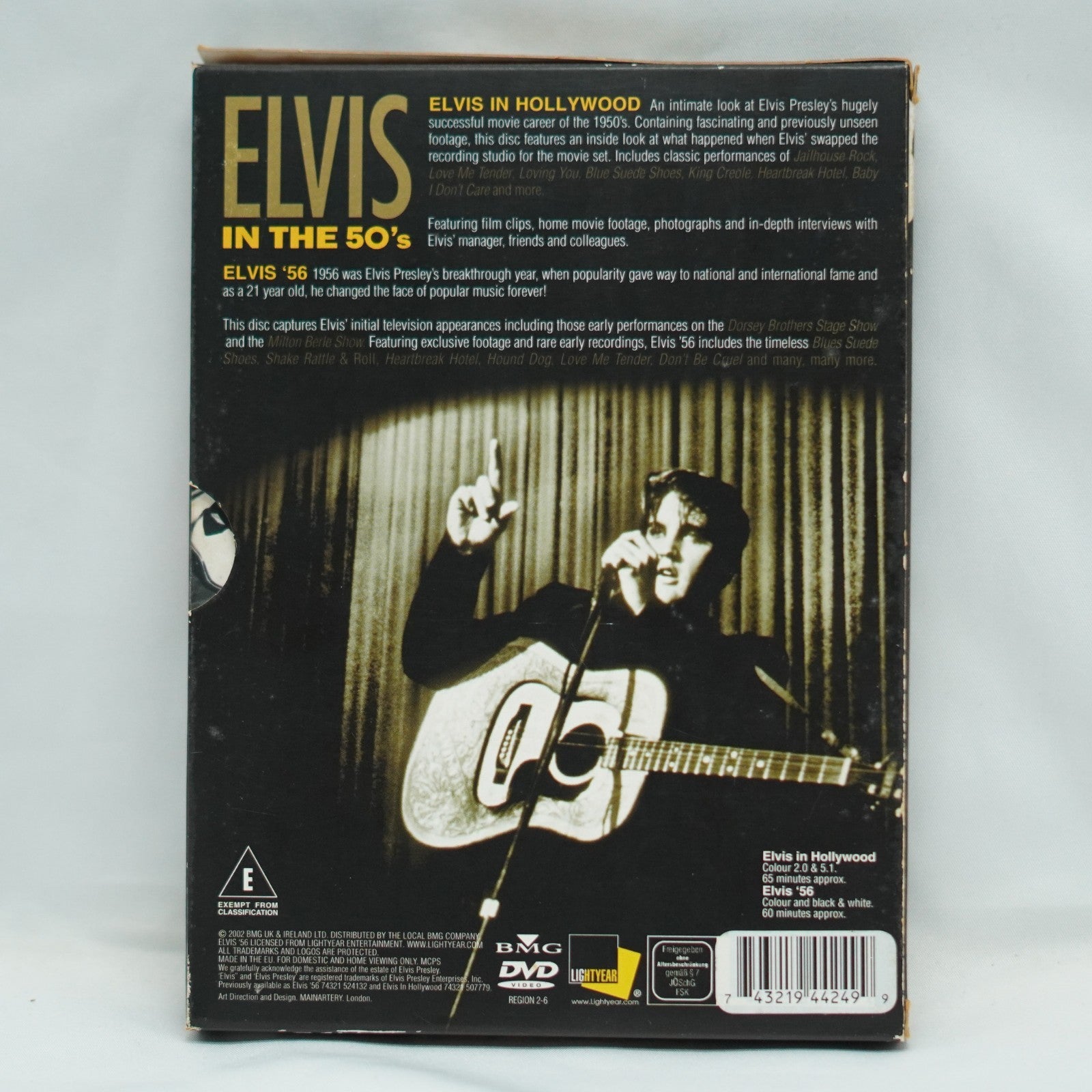 Elvis In The 50's - DVD - Region 4 - Elvis In Hollywood - Elvis '56 - Presley