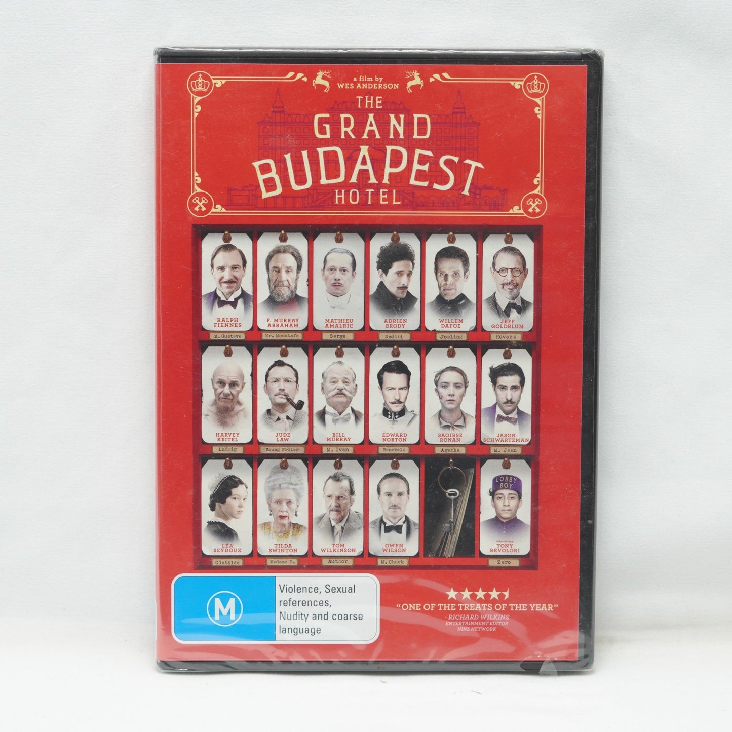 The Grand Budapest Hotel (Australia Region 4) DVD - NEW